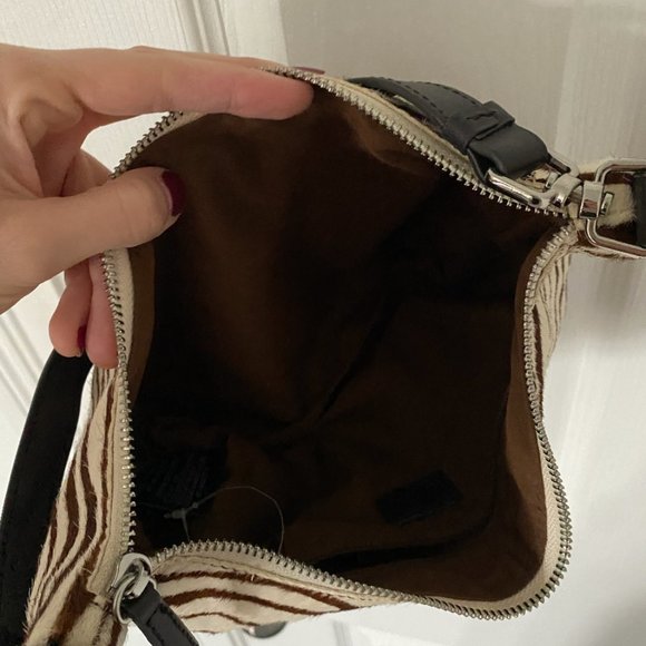 Zebra Print Shoulder Bag - Picture 2 of 2